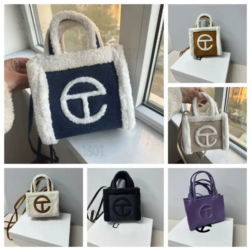 Tote Designer Handbag New Mini Square Clutch Evening HighQuality Wool Shoulder Crossbody Bag