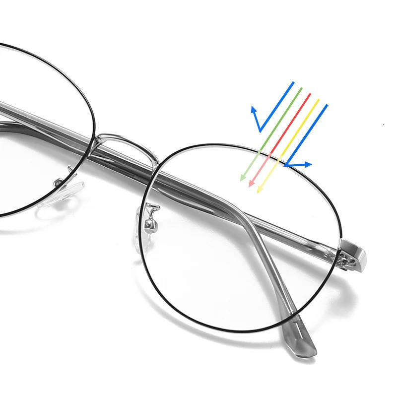 round frame mens and womens sunglasses set two in one polarized low beam magnetic 7007 250325