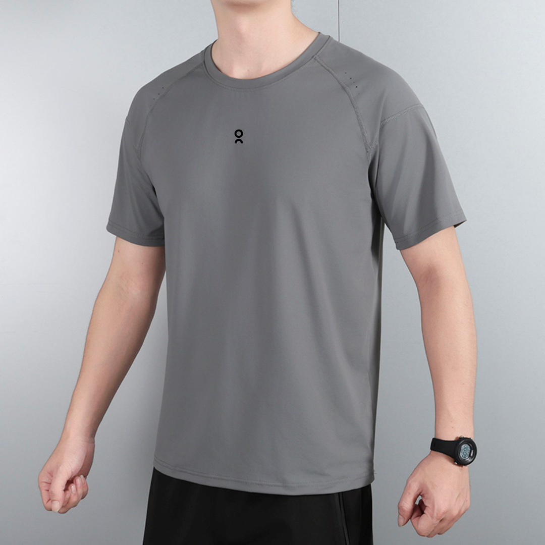 quick drying mens t-shirt sports suit training Set short Sleeve designer shirt Mens Polo T shirt Summer Breathable elasticity fitness Shirts