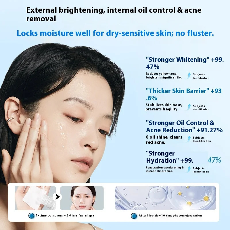 Ruyi B5 Skin Care Set 34pcs Oil Control Deep Clean Facial Cleanser r Toner Face Cream Gift Box Skin Care Men Women 251030