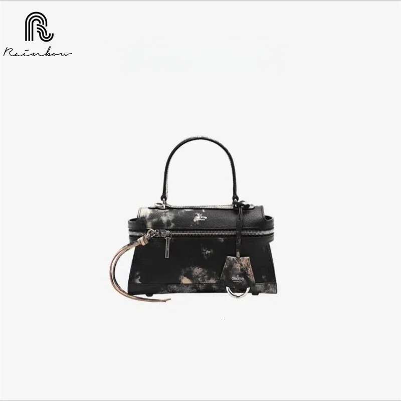 RAINBOW Fashion New High-quality Leather Handbag For Women Simple Versatile Single Shoulder Crossbody Bag Trendy sizes