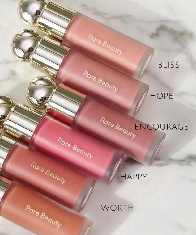 13 Colors Rare Beauty Soft Pinch Matte Liquid Blush 7.5ML Grace Joy Worth Grateful Lucky Virtue Love Color Waterproof Liquid Blush Make Up Cosmetic