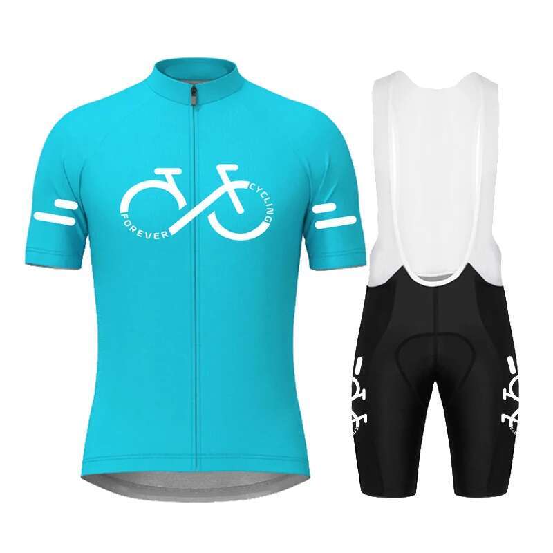 Orange Jersey Set 2023 Men Short Sleeve Cycg Clothing MTB Bike Uniform Ropa Maillot Ciclismo Summer Road Bicycle Wear