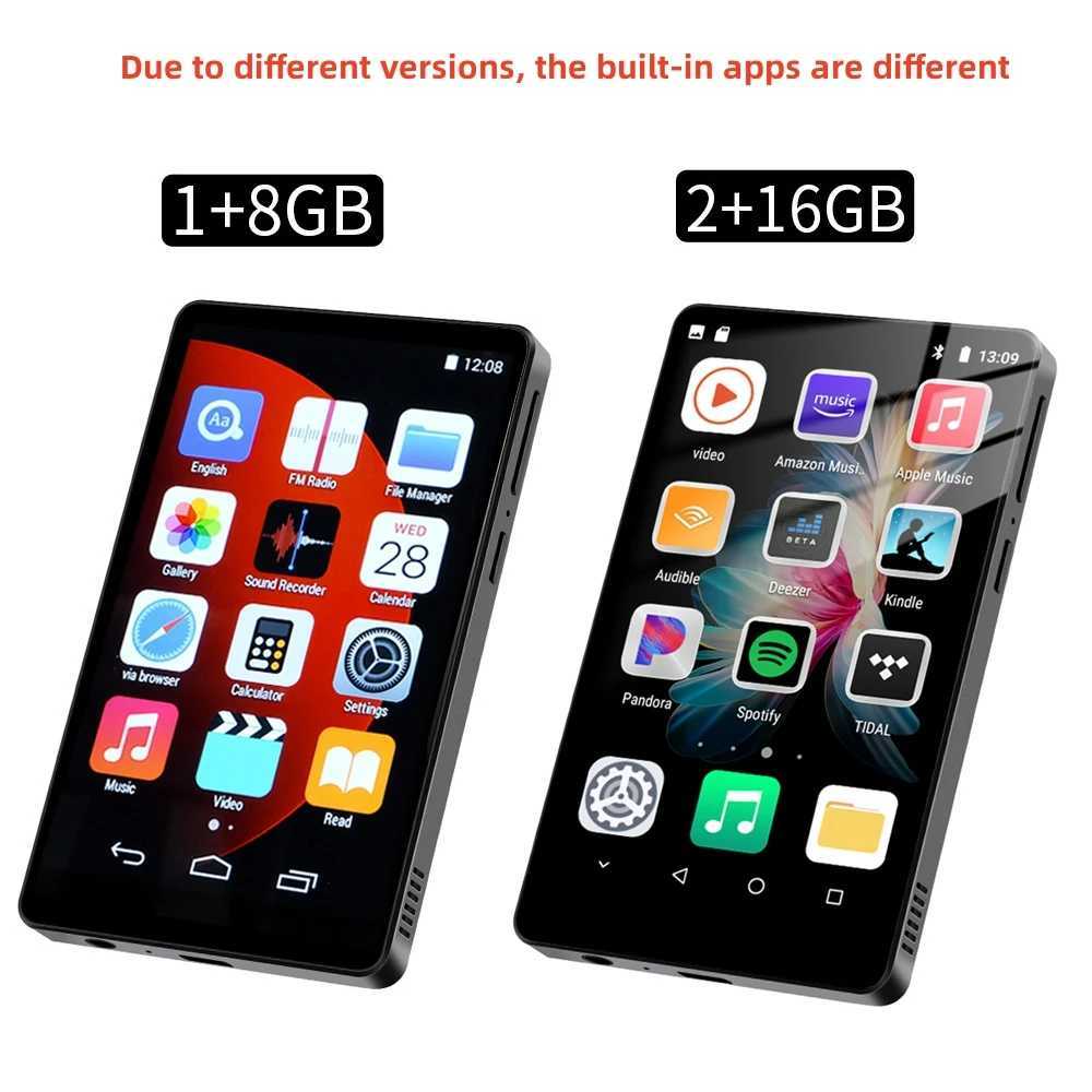 4-inch Android MP4 player with full touchscreen touch and WiFi MP3 MP4 HiFi lossless music player supporting Hebrew language Z250403