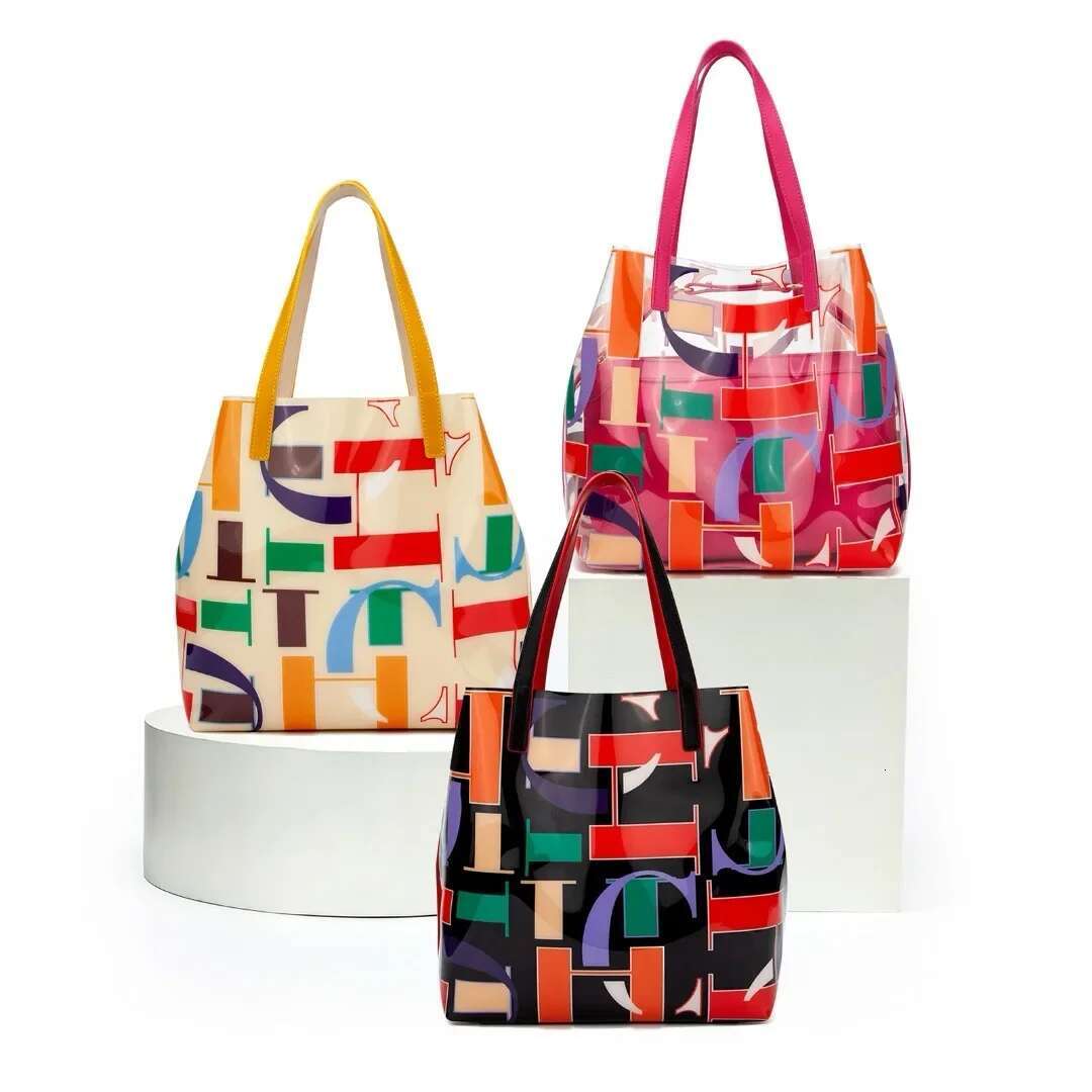 CH Brand Large Capacity New Color Classic Wery Design Shoulder Letter Printing Trendy Fashion Ladies Bag