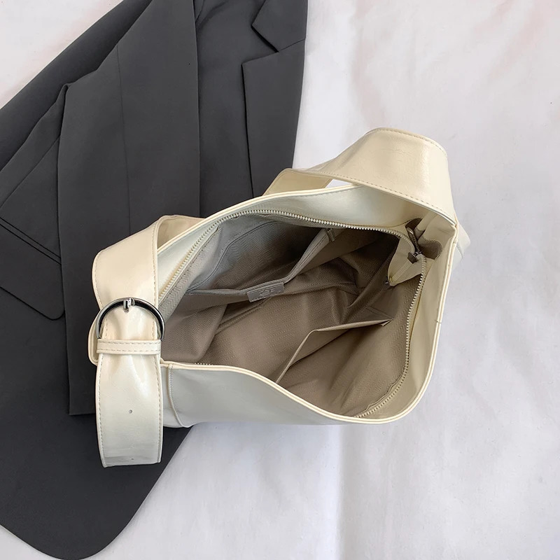 LEFTSIDE shoulder womens homeless bag Korean fashion trend womens PU leather cross body bag Y2K handbag and wallet 250402