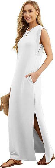 2025 Spring/Summer Womens Casual Loose Long Dress
