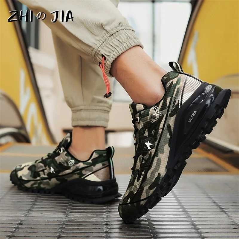 Mens 40-50 oversized popular low top sports shoes anti slip and durable mountain shoes mesh breathable and fashionable casual shoes Z250403