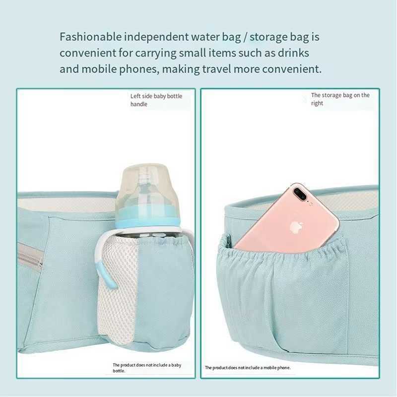 Ergonomic Baby Carrier Backpack Infant Baby Hipseat Carrier Front Facing Ergonomic Kangaroo Baby Wrap Sling Travel Backpack J250925