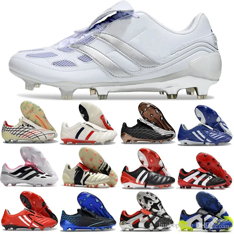 Predetor retro Precision Football Boots Stealth Victory Soccer Cleats Limited Edition F5O Spider F&F Edition Elite FG Men Origins Pack FG Football Cleats