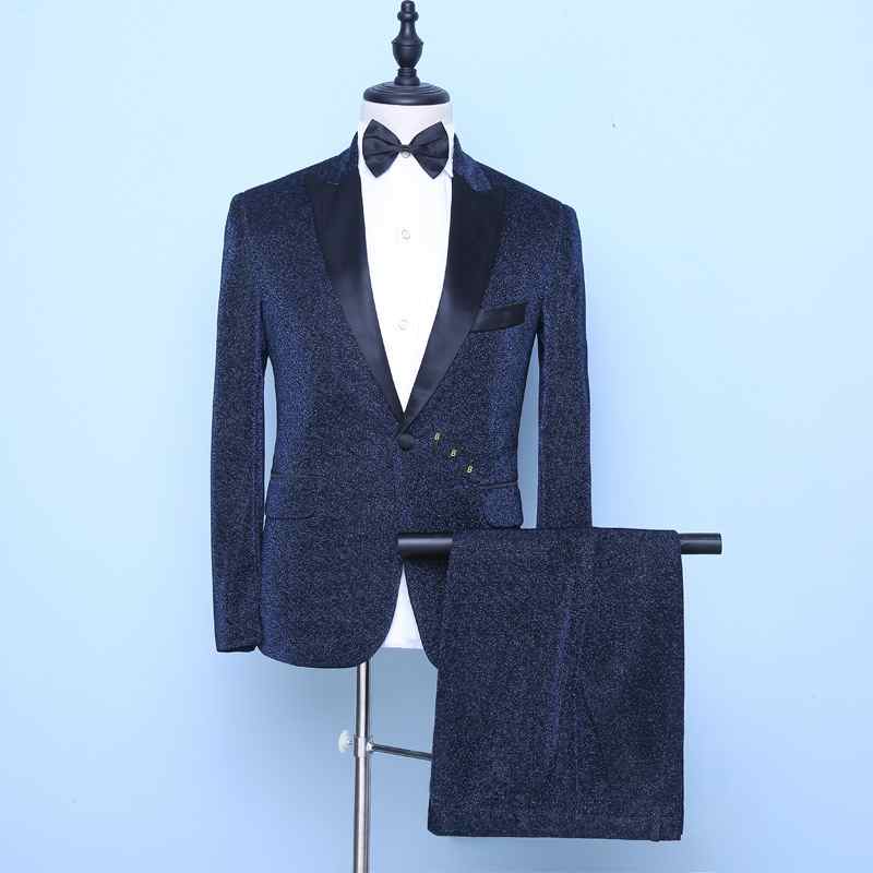 Suit k1732 Trendy Casual Jacket - Elegant Double-Breasted Design