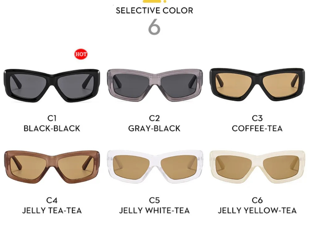 Rimless Y2K Sunglasses for WomenMen Wrap Around Sun Glasses Trendy Cool Shades UV400 Protection Shades for Outdoor Beach 251104