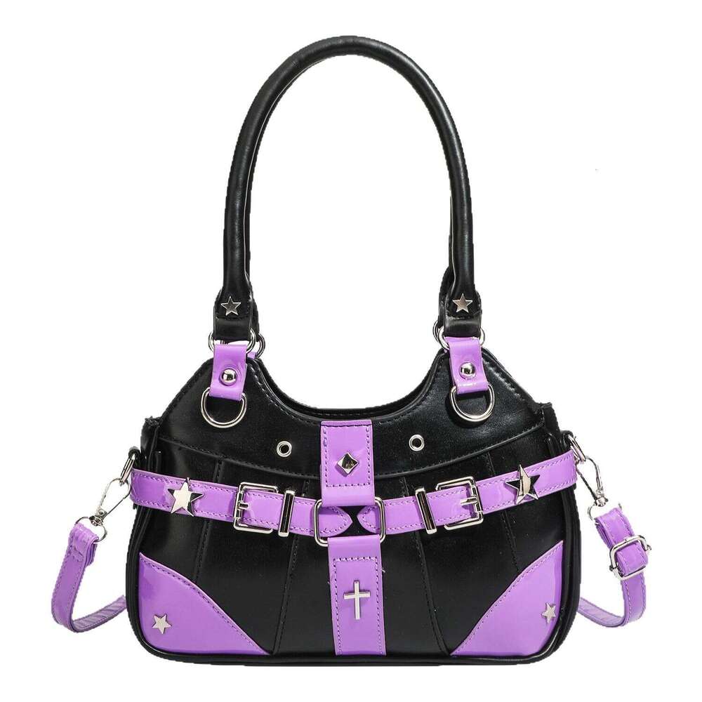 2D Fashion New Y2K Millennial Hot Girl Large Capacity Transparent Badge Pain Versatile Student Crossbody Bag