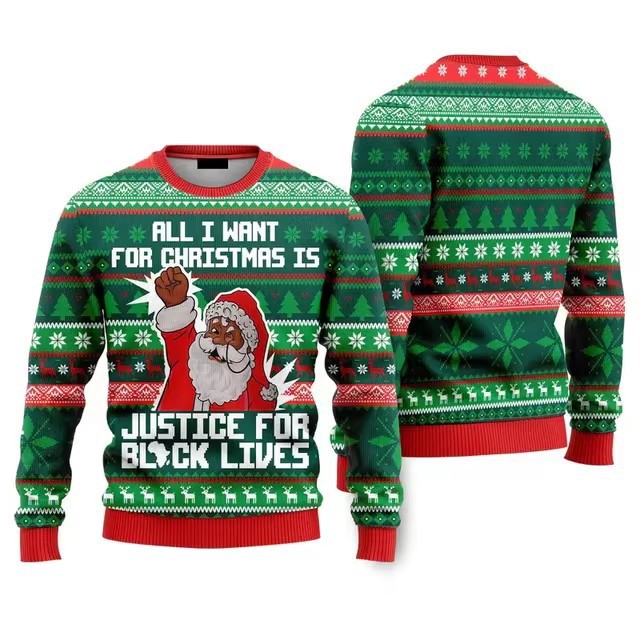 Digital Print Men's Holiday Sweater: Cozy Top Pull Over Jacket Featuring Comfortable Squared Patterning