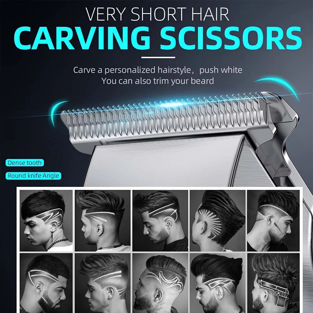 Hair Clippers for Men Professional Barber Clippers and Trimmers Set Cordless Hair Clippers for Hair Cutting Kit 251103 - view 5
