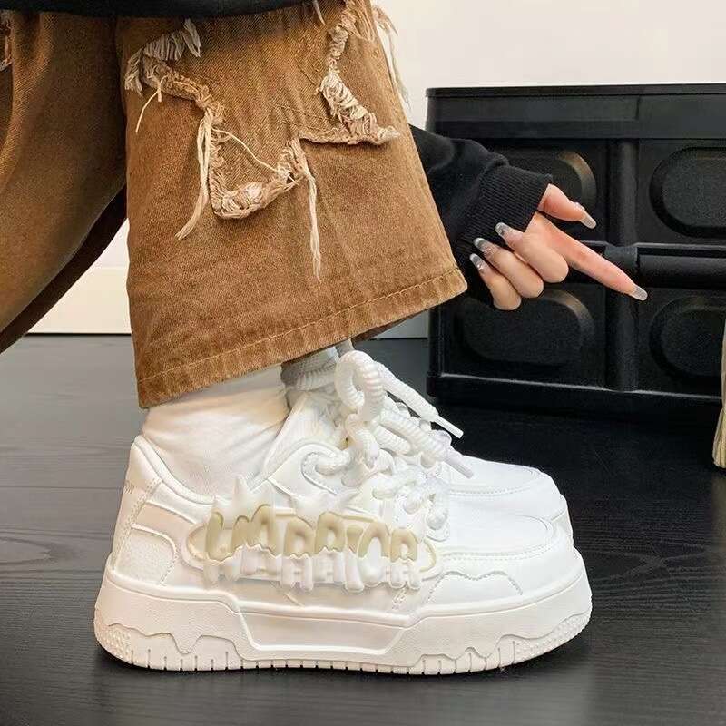 Pink Girls' 2024 Four Seasons New Ins Trendy Versatile Student Casual Sports Women's Board Shoes