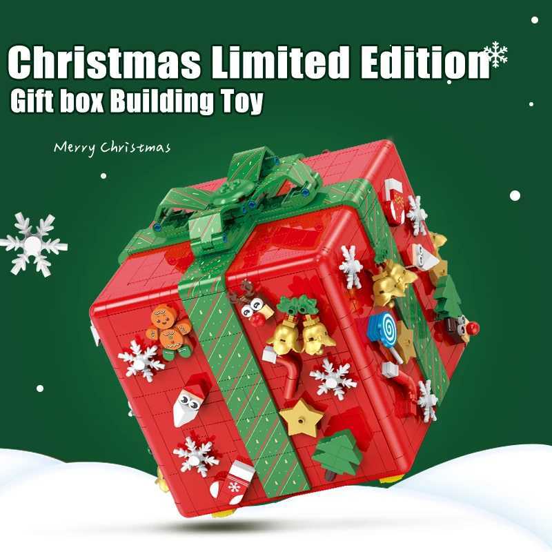 2656PCS Christmas Surprise Box Building Blocks SetHoliday Spirit GiftBirthday Gift and Christmas Gift for 14 TeenagersAdults C251104