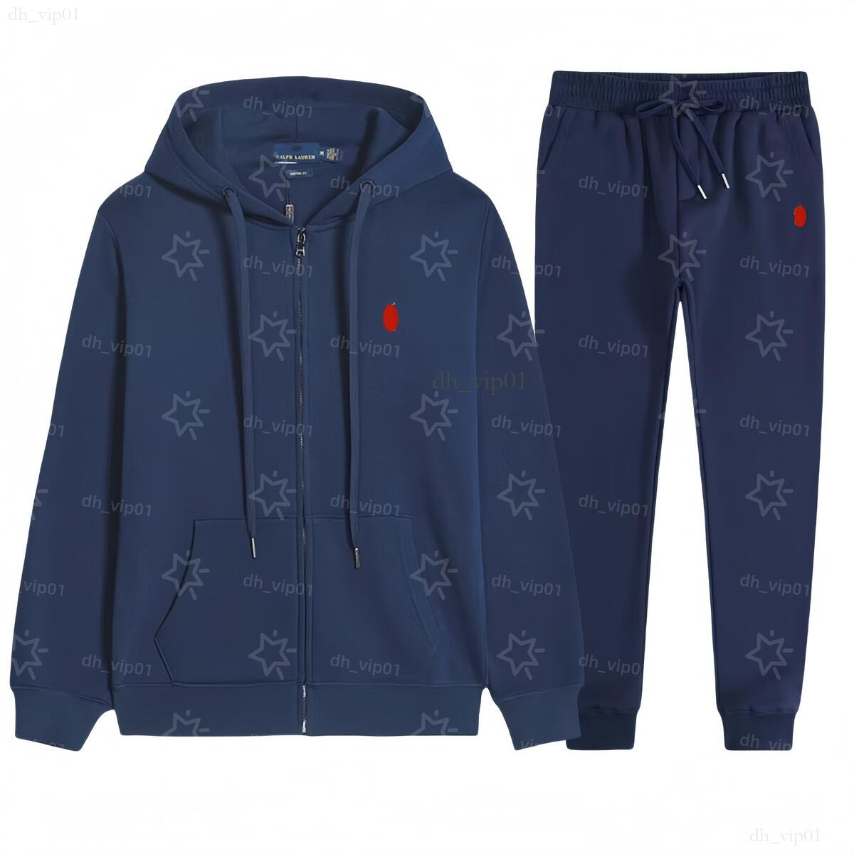 Ralphlys Tracksuit Designer 2025Ss High Edition Men's Luxury Ralphitys Sportswear Sweatshirt Men's Women's high quality Sportswear Pants Set Casual Pullover 945