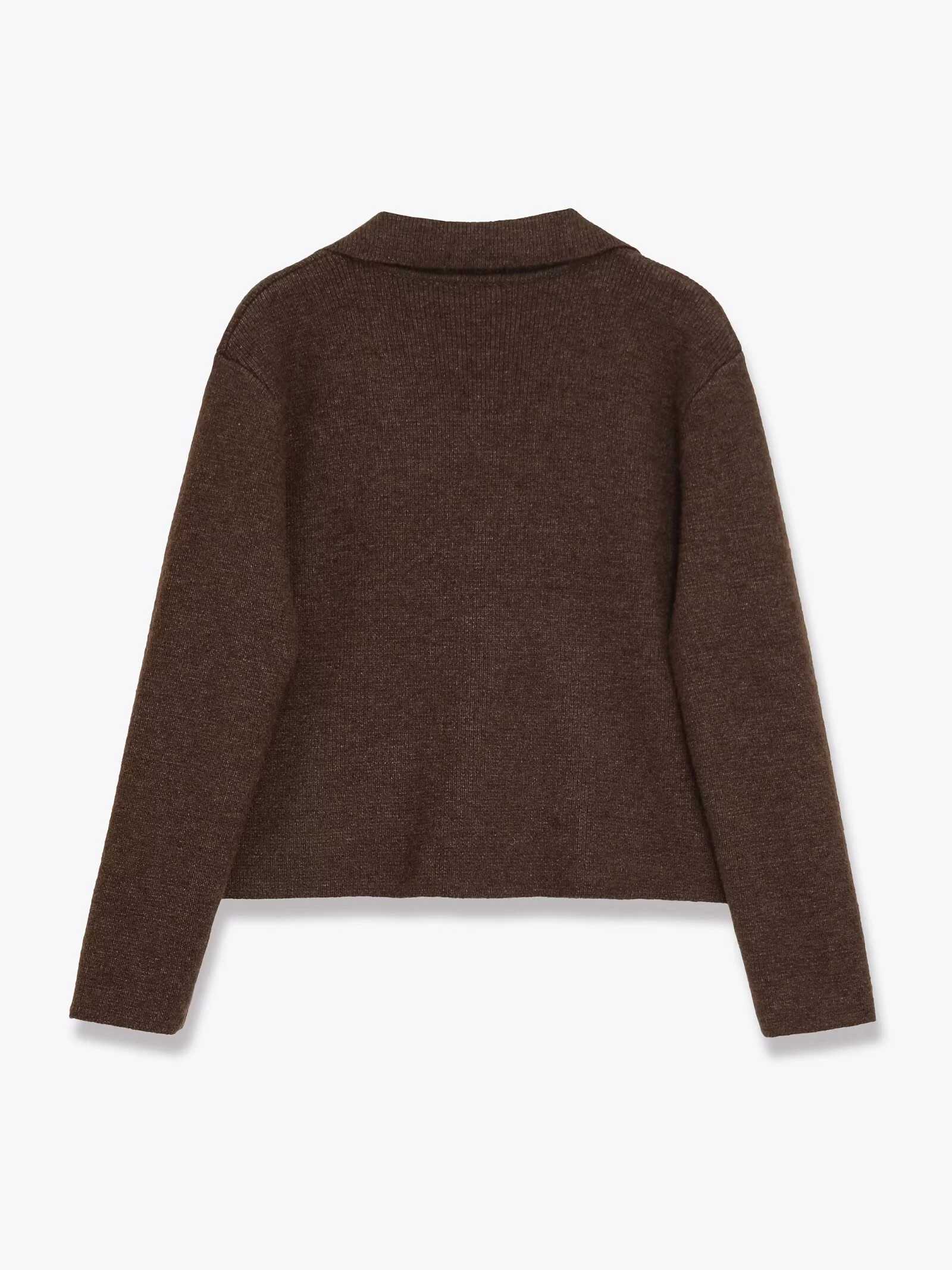 European and American womens clothing new 2025 fashion versatile solid color long sleeved single breasted slimming jacket J251103