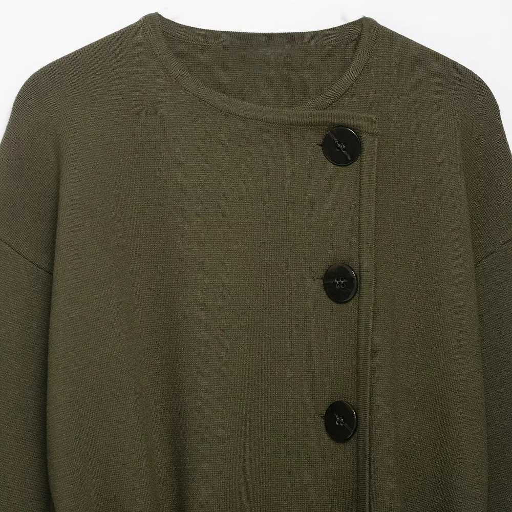 2025 Womens Autumn and Winter New Fashion and Highend Small Fragrance Style Round Neck Belt Knitted Coat Jacket J251103