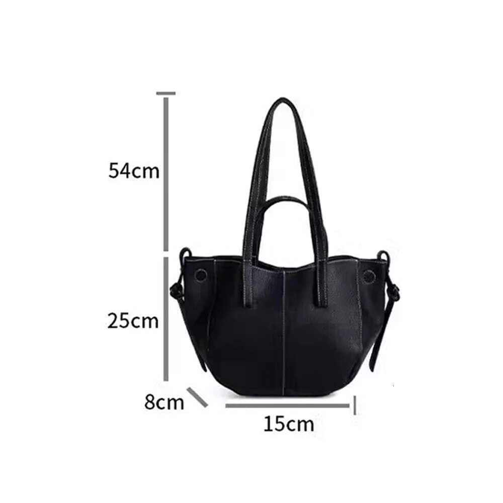 Soft Leather Niche Wing Tote Premium Sense Large Capacity Handbag Commuting Women's Bag