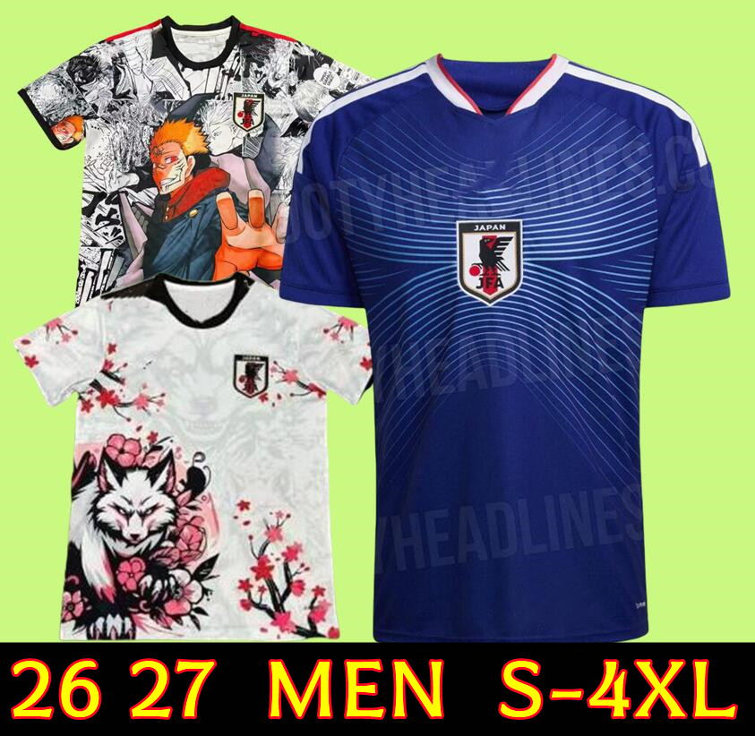 2026 World Cup Japan Soccer Jersey MINAMINO NAGATOMO DOAN YOSHIDA ASANO2026match day details special-edition 26 27 Football Shirt OSAKO men set kids kit Player
