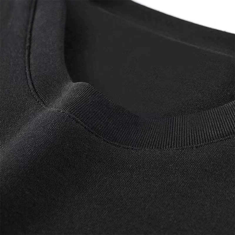 Summer heavy industrial short sleeved T-shirt for men with multiple functional pockets color matching half sleeved T-shirt INS fashion 250403