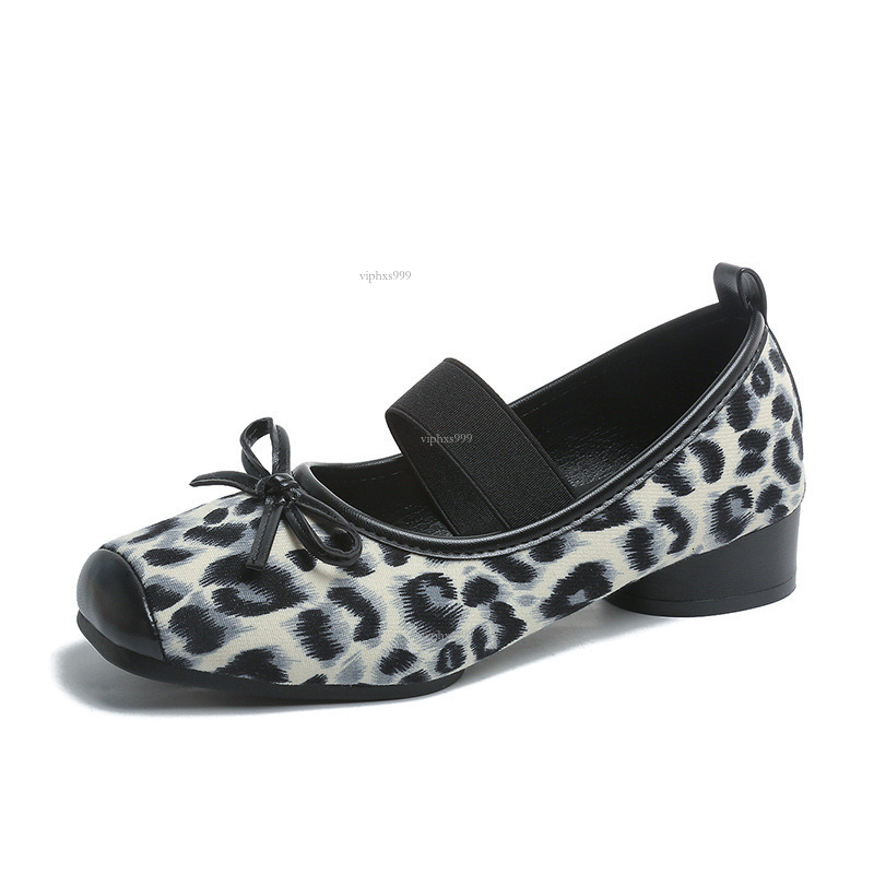 New Designer Sandals With Free Shipping Gentle Fairy Mary Jane For Women 2025 French Style Elegant Square Toe Shallow Mouth Thick Heel Evening Shoes