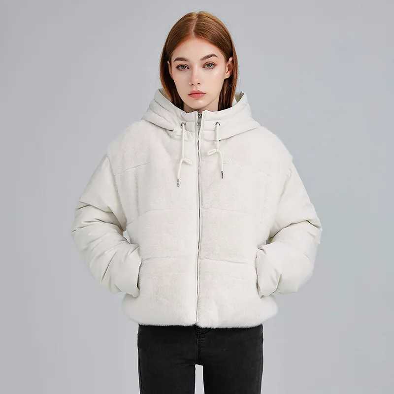 Winter Womens Cotton Padded Coat for Women Warm Thermal Hooded Parkas Woman Winter Thicken Coat Female Outerwear J251104