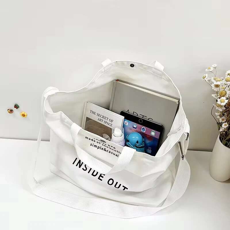 designer bag Women Canvas Tote Casual Shoulder Work Large Capacity Crossbody Top Handle Bag Multifunction Big Shopping Cross-body Handbag