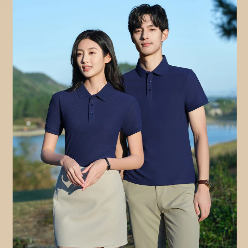 Summer Business Casual Polo Shirt Women Mesh Ice Silk Breathable Short Sleeve Womens Shirt Collar Solid T Shirt Women Clothing 250403