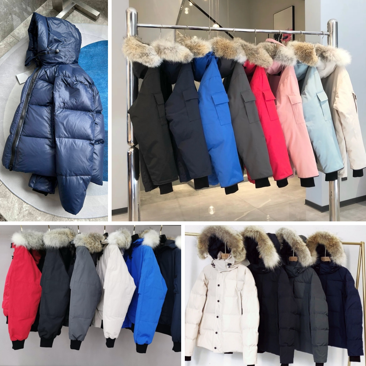 luxury winter jacket men canada jacket designer jacket down mens warm coat Real-down parka mens designer jacket coats doudoune luxe