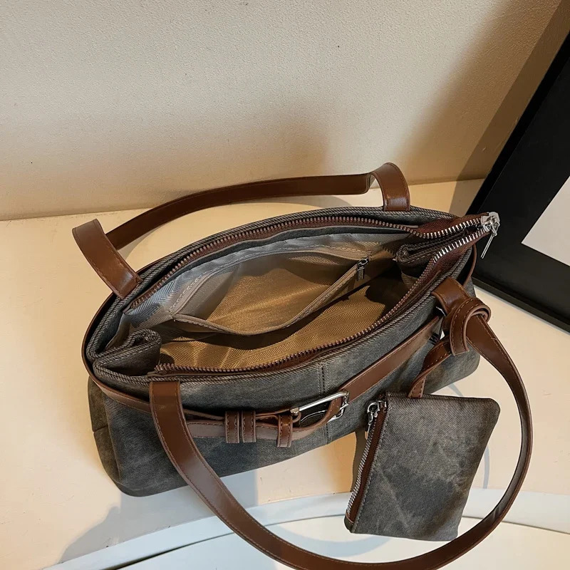 LEFTSIDE Small PU Womens Leather Bag Winter Y2K Trend Womens Fashion Underwear Bag Handbag and Wallet 250402