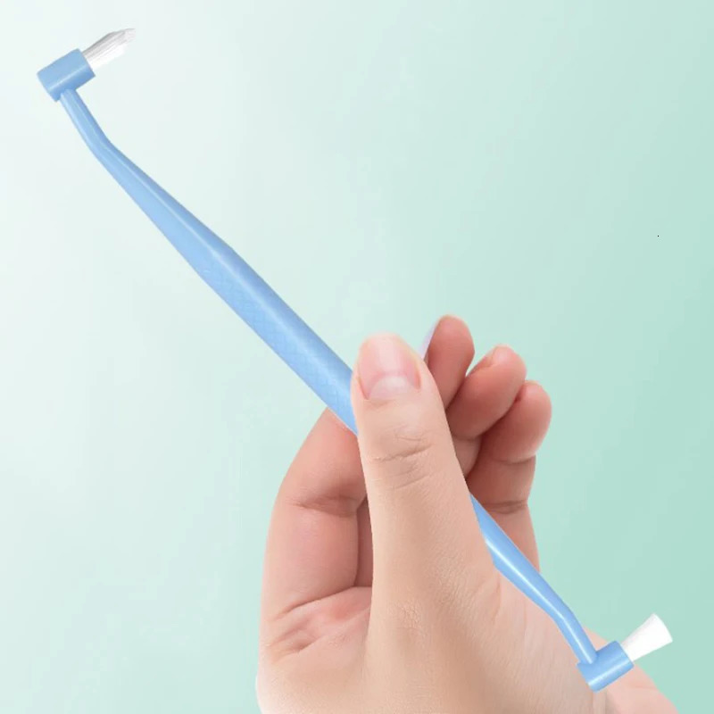 Single brush head flat biceps orthodontic fist smart toothbrush soft bristle for cleaning and whitening teeth 250325