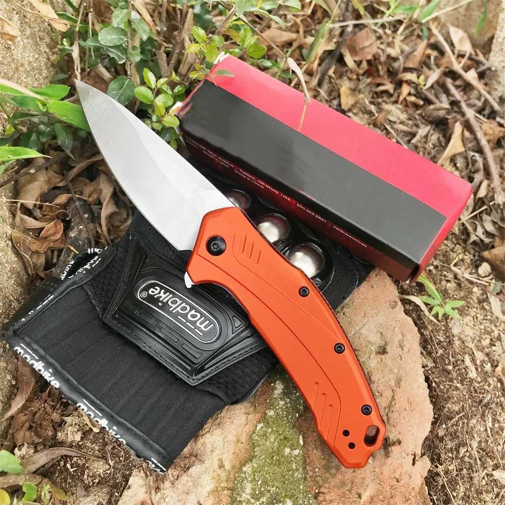 Folding Pocket Knife KS 1776 D2 Blade T6 Aluminum Handle Outdoor EDC Camping Knife Hiking Hunting Survival Fishing ToolT250402