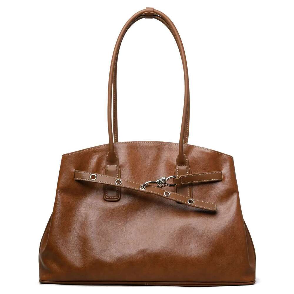 Oversize Women Genuine Leather Handbag Roomy Shoulder Casual Soft Cowhide Big Tote Purse 2025