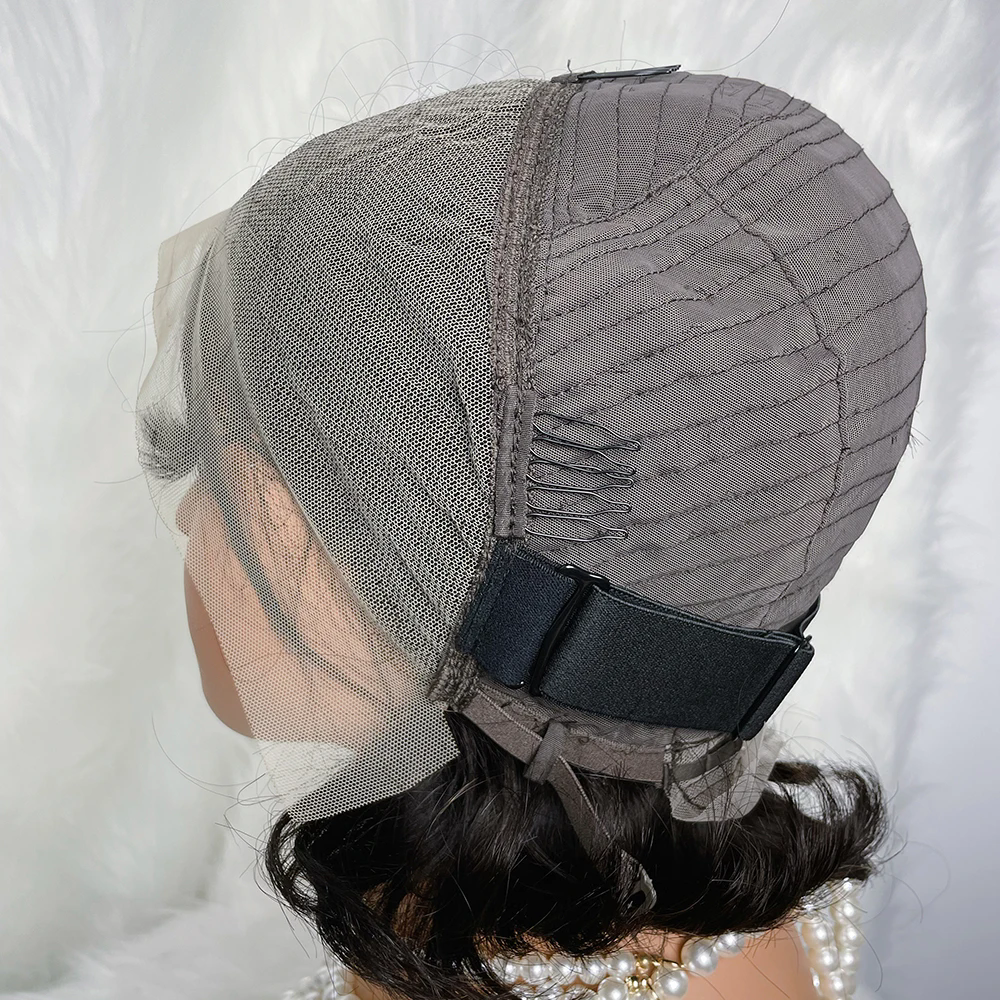 Short Bob Wig 5X5 invisible HD Lace Closure Wig Ready To Wear Glueless Wig 180% Bob Wig Lace Frontal Human Hair Wigs Pre Plucked