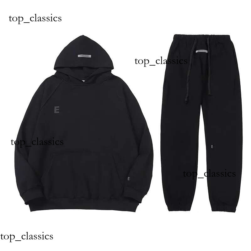 Essentialsa Hoodie Essantials Sweatshirts Mens Designer Hoody Tracksuit Pants Jogger Hip Hop Clothes Women Sweats Oversized Pullover Hoodie dad