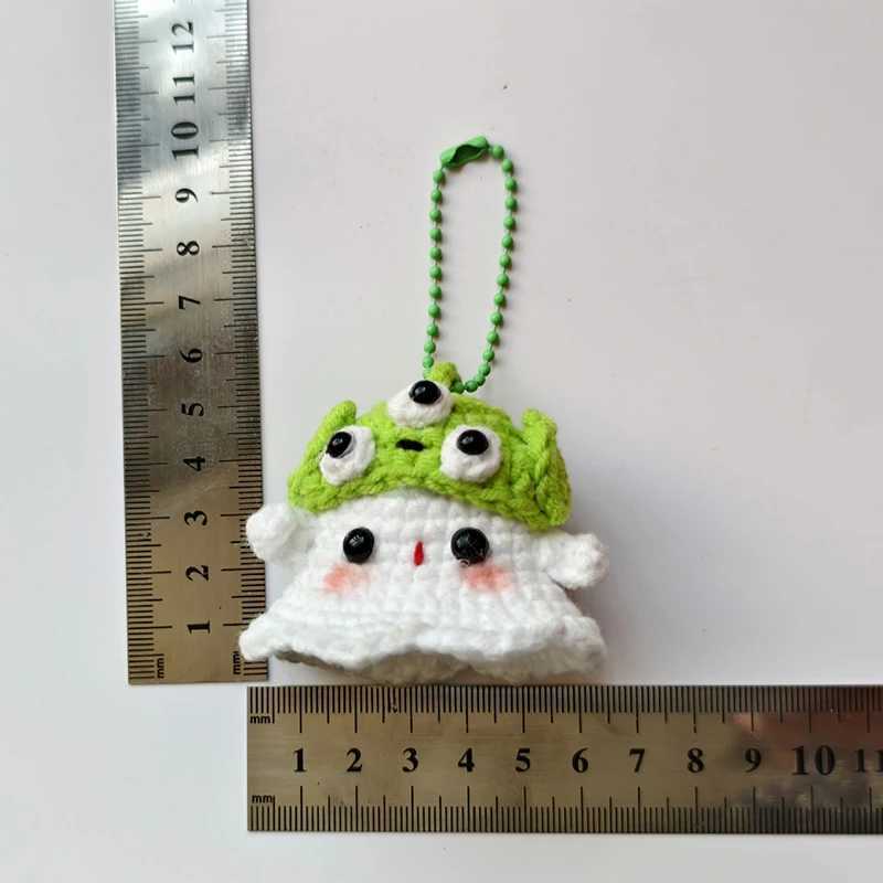 Cartoon Little Hand Woven Pendant Keychain Novelty Creative Car Keychain Backpack Decoration AccESSories Halloween GiftsW251103