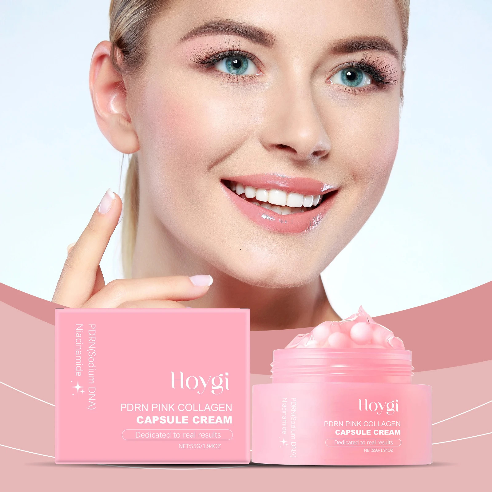 Hoygi Collagen Capsule Cream Hydrating SkinReing MoistureLocking Facial Care Capsule Cream 251030