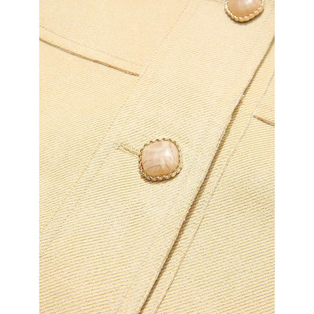 Ginger Small Fragrant Coats Female Autumn New Casual Lantern Sleeve Jackets For Women Outerwaer