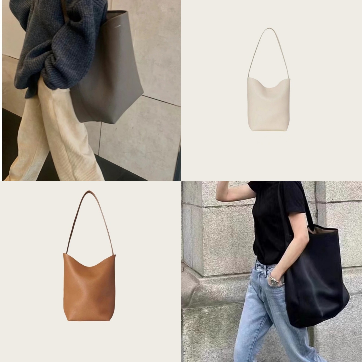 Designer Bag travel bag large capacity bag luggage laptop shopping bag shoulder bag women men core attributes minimalist bag large the row style bag