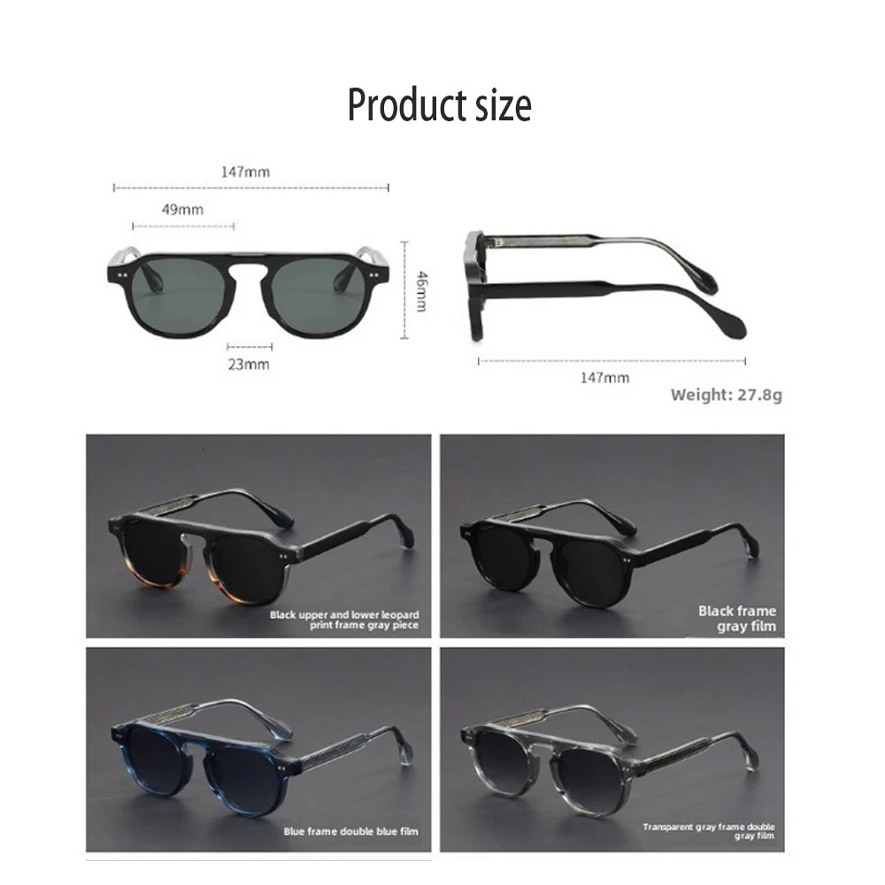 retro mens glasses fashionable Tortoiseshell acetate highquality womens lenses 250325