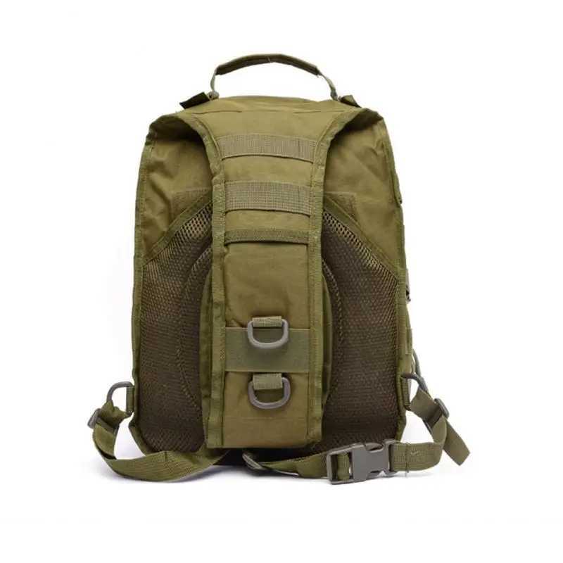 20L Men Outdoor Multifunction Camping Hunting Tactical Backpack Army Military Molle Assault Sling Rucksack Waterproof EDC BagC250403