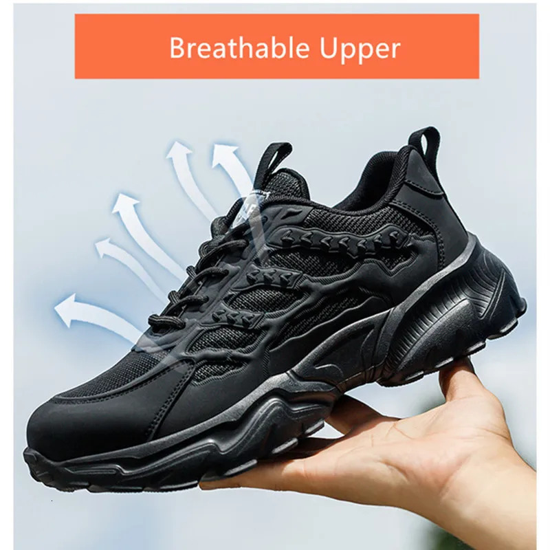 white work shoes lightweight comfortable safety shoes man women work shoes with a steel toe puncture proof safety work sneakers 251030