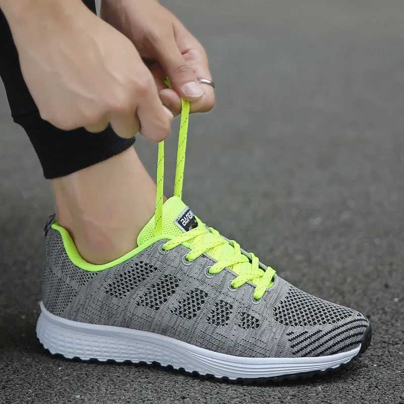 Womens casual shoes fashionable and breathable walking mesh flat shoes womens white sports shoes womens 2024 Tenis womens sports shoes Z250403