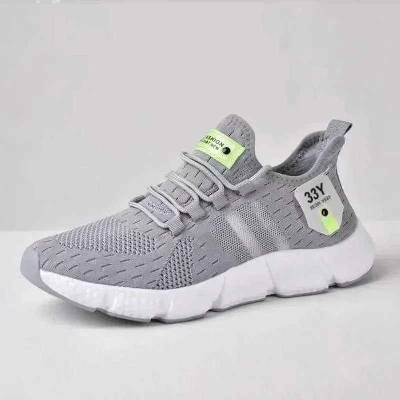 Mens Sneakers Summer Mesh Breathable Casual Shoes Light Soft-soled Running Shoes for Men Unisex Jogging Tenis Walking Shoes Z250403