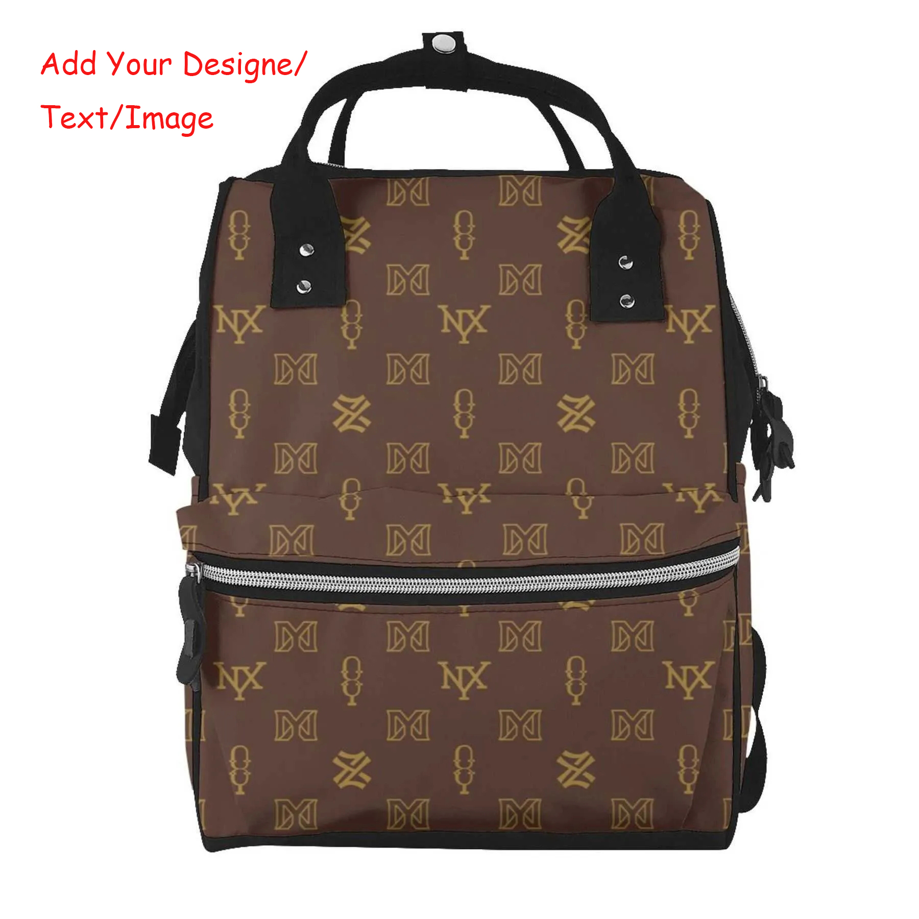 NXY Custom Fashion Multifunctional Large Capacity Mommy Backpack Women Designer Backpacks Vintage Outdoor Travel Bags Bagpack Schoolbag 250220