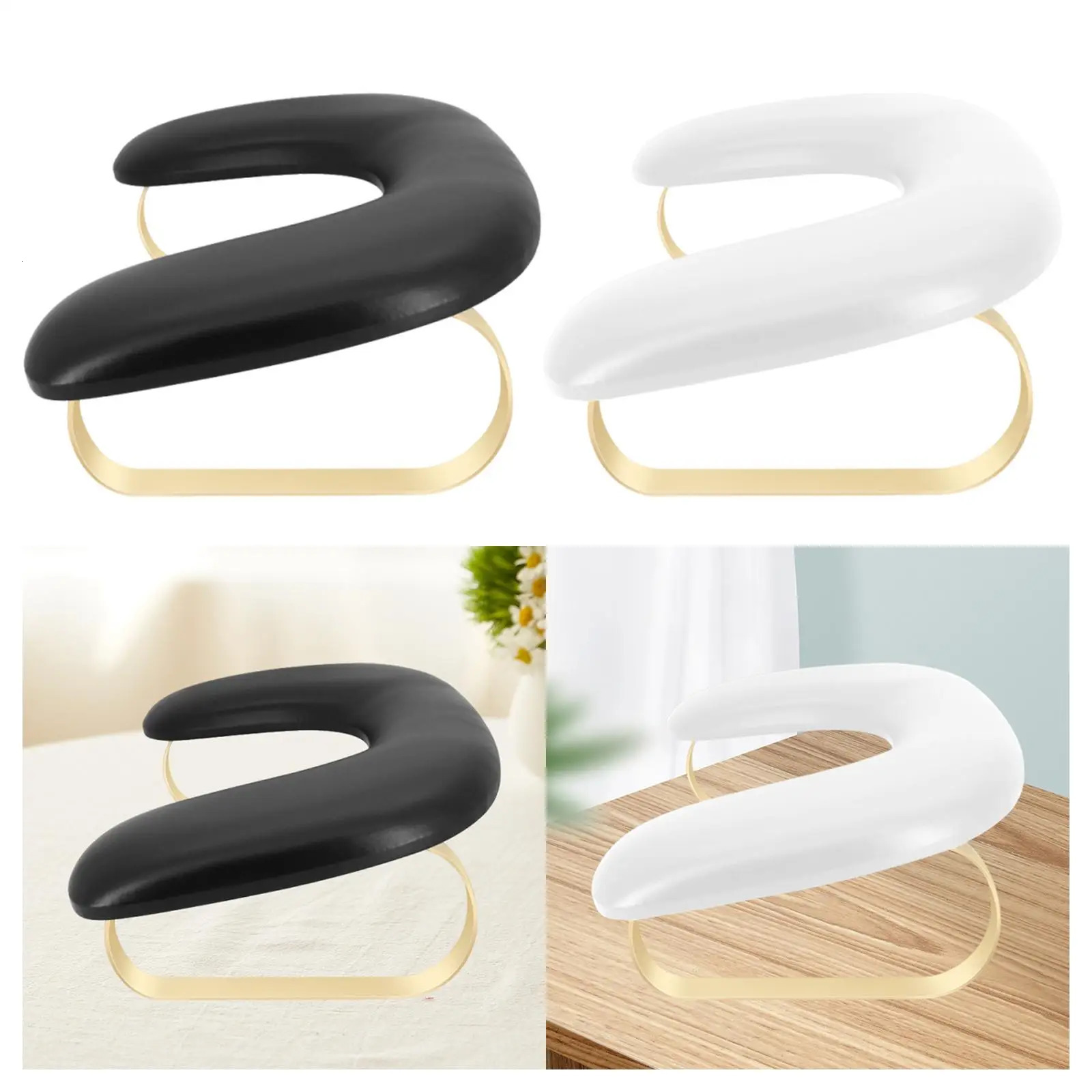 Nail Art Hand Pillow Nail Hand Rest Multifunctional Space Saving Nail Care Arm Supports U Shape Nail Arm Rest for Nails Tech 250328