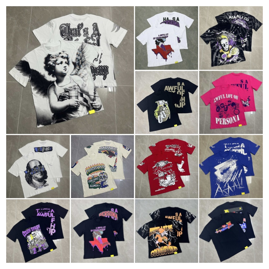 Designer T Shirt For Men Women 2025 Summer Casual Loose Tops Tshirt oversized Black White purple Short Sleeve T-Shirts shirts Size S-XL